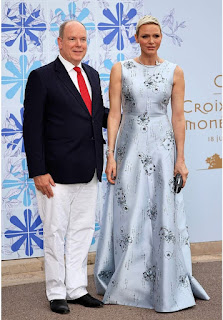 Princess Charlene and Prince Albert attend Red Cross Ball
