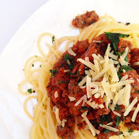 Spaghetti Bolognese with Nomato Sauce - Tomato Free Pasta Sauce Recipe for Nightshade Intolerance