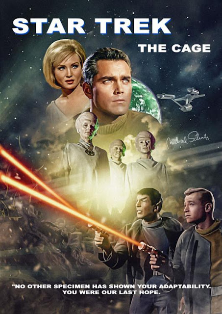 Star Trek, The Cage, Jeffery Hunter, Pike