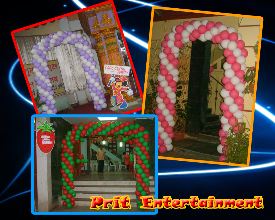 PRIT ENTERTAINMENT Balloon Gate Decoration 