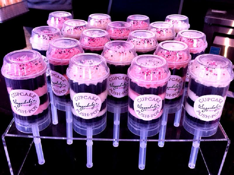 Cupcake Push Pop Containers