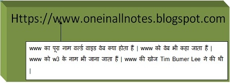 what is www in hindi,what is www,what is internet in hindi,what is world wide web,what is www in hindi notes,what is url in hindi,what is www ? क्या है www ?,what is http in hindi,what is blog in hindi,what is website in hindi,what is web browser in hindi
