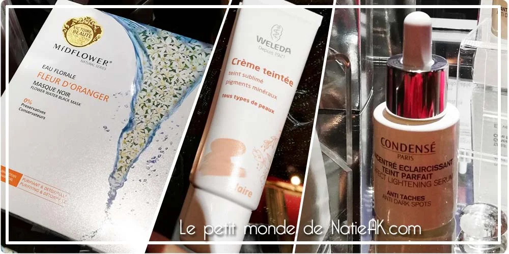 soin visage Midflower, Weleda et Condensé Paris