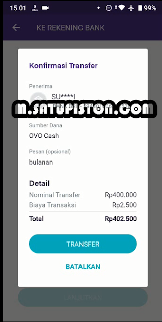 Mudah, Begini Cara Transfer Ovo Ke Bank