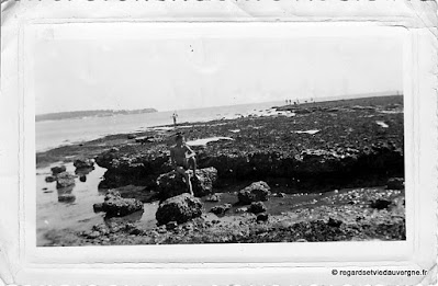 Photo ancienne d'Auvergne : lieux divers.