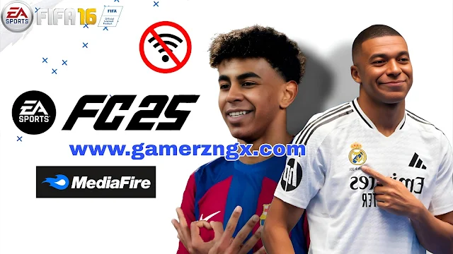 FIFA 16 MOD FC 25 Android - Télécharger FIFA 16 MOD EA Sports FC 25 Android APK + DATA OBB MediaFire OFFLINE