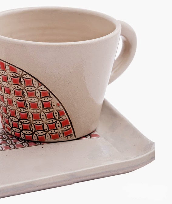 Seni Budaya Ragam Hias Batik  pada Keramik 
