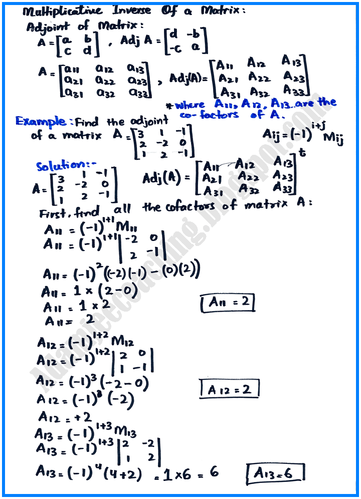 matrices-and-determinants-exercise-19-2-mathematics-10th