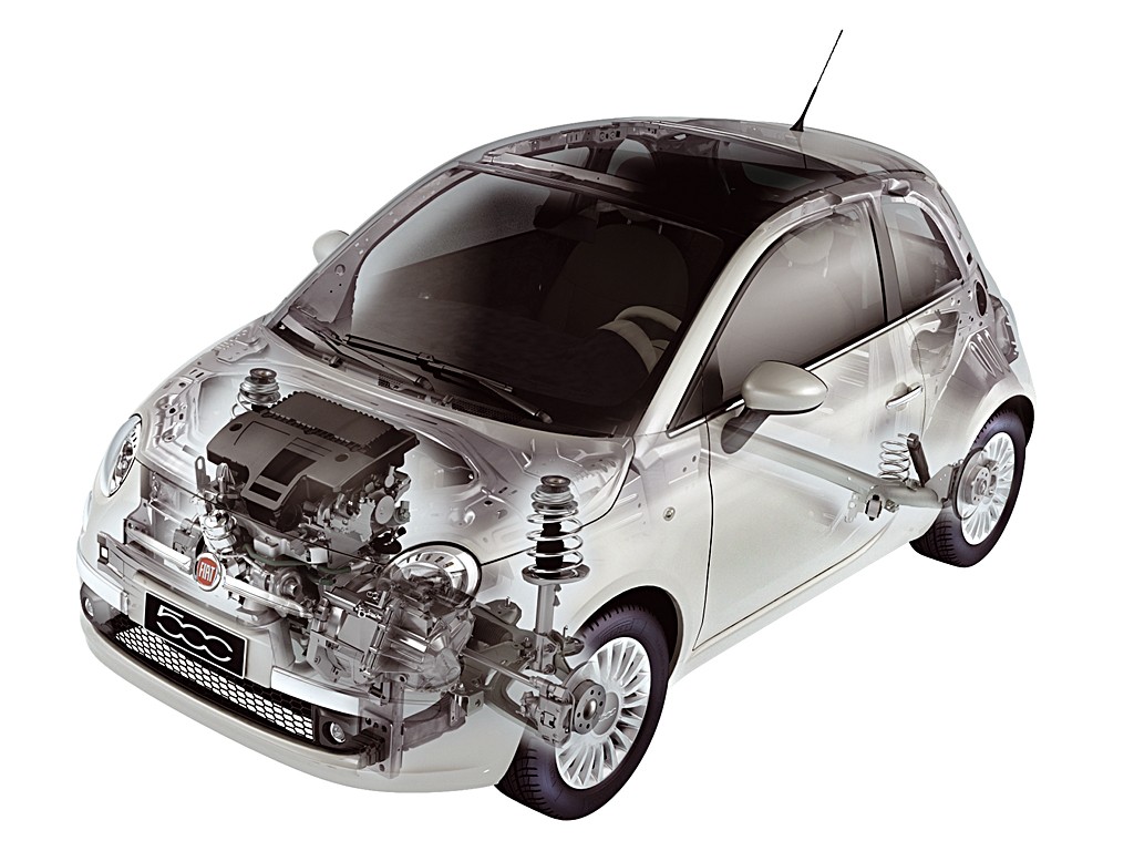 Starting with the production of the new MultiJet engine all Fiat 500's