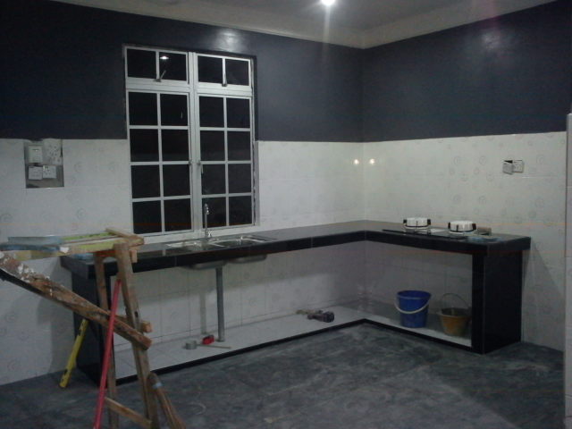 skuterlady Pasang kabinet dapur 