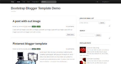 Template Blogger Simple Responsive dengan Bootstrap Template Blogger Simple Responsive dengan Bootstrap