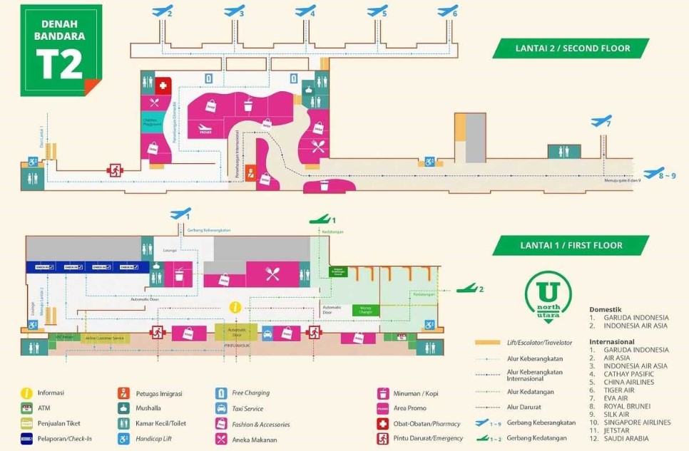 Terbaru Daftar Pesawat Terminal 1 2 Bandara Juanda 