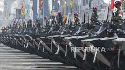 Libatkan Ribuan Prajurit, TNI AL akan Gelar Latihan Armada Jaya