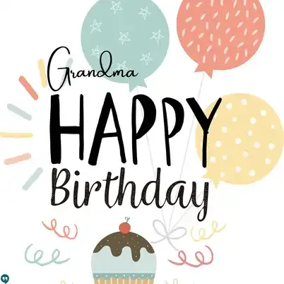 best grandma happy birthday cupcake images