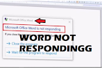 Cara Mengatasi Not Responding Pada Microsoft Word - Cara Mengatasi Program Not Responding di Windows Tanpa ... : Kemudian pilih service,kemudian hilangkan tanda centang pada service tersebut jika kamu ingin mendisablekan service tersebut(cara menghilangkankannya tinggal kamu tekan saja.