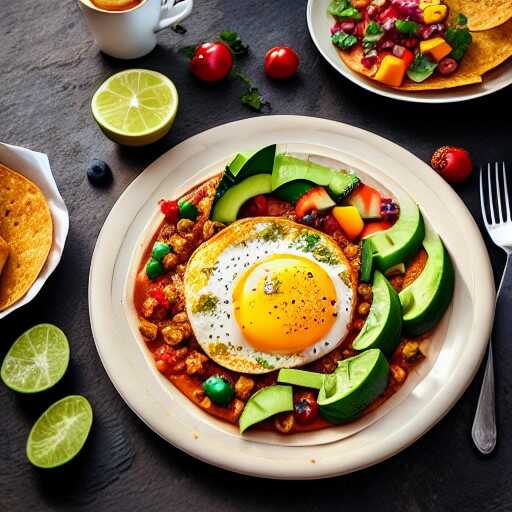 Cenas baratas - huevos rancheros