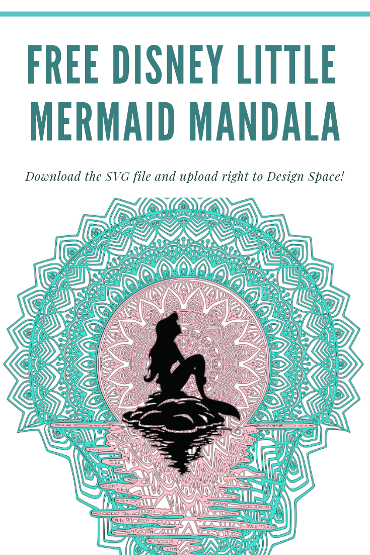 Download FREE Disney Little Mermaid Mandala - Mom Bloggers Club