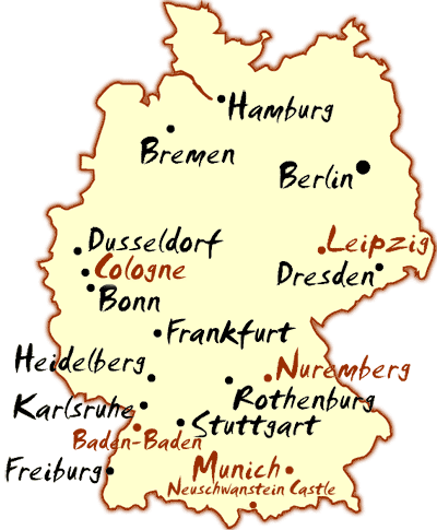 Book: Michelin Map: Germany (718)