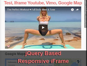 Membuat Video Responsive Dengan jQuery Based iFrame 