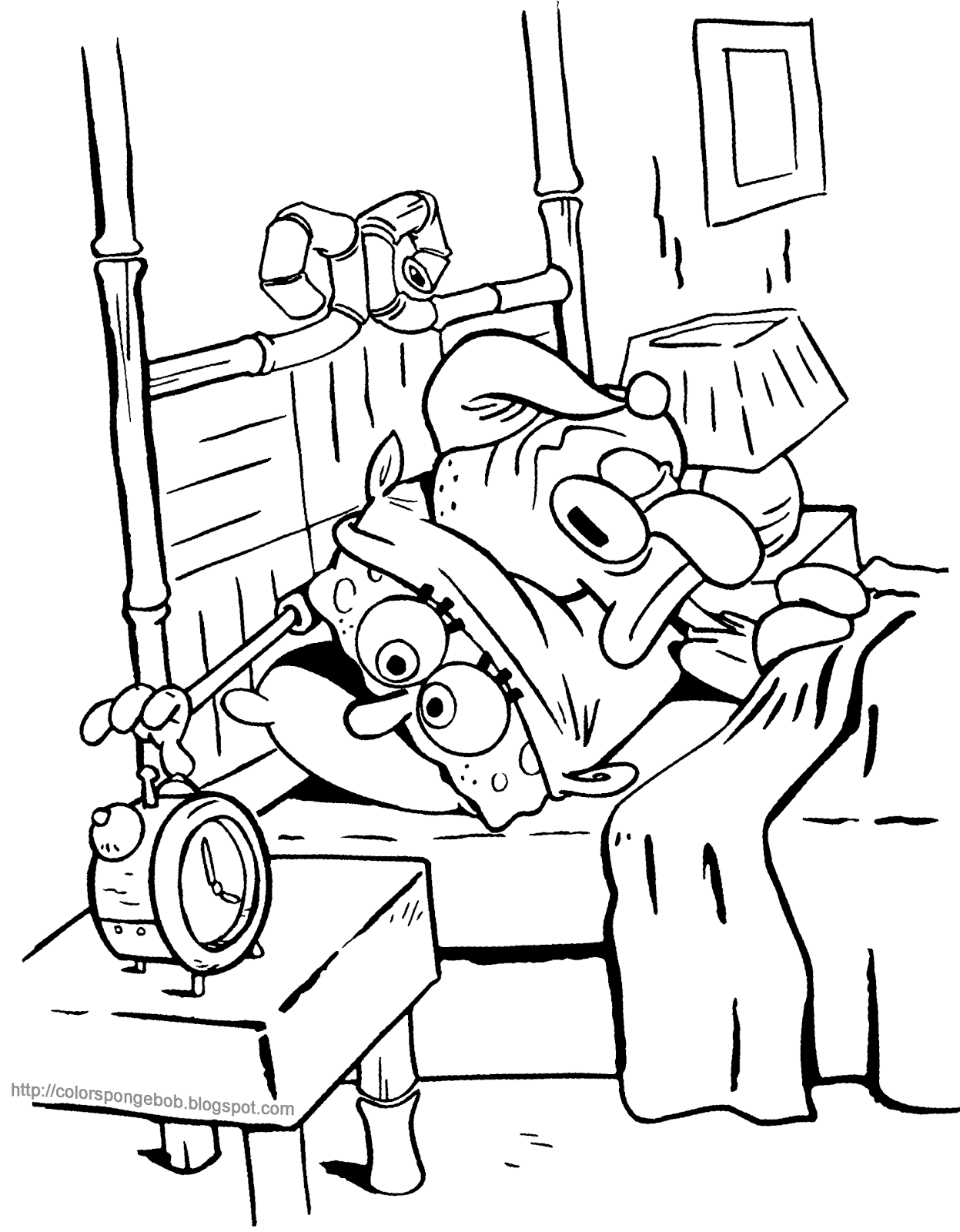 Download Spongebob Coloring Pages - Kidsuki