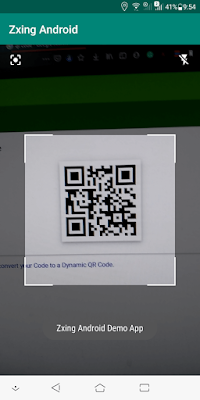 nhúng trình quét mã vạch vào android - dùng ZXing