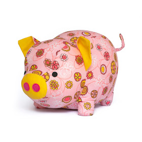 Pig toy sewing pattern