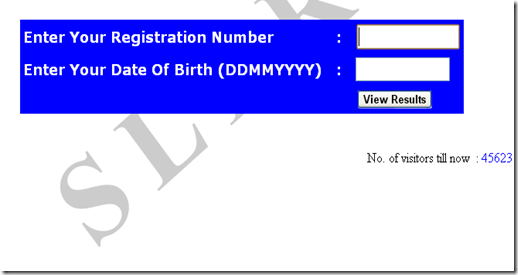 Checking Police constable result 2013