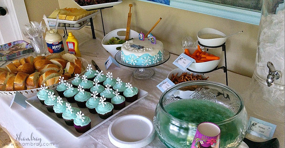 Shambray: A Frozen Birthday Party for a 3 year old