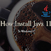  How to Install Java Development toolkit on windows 11