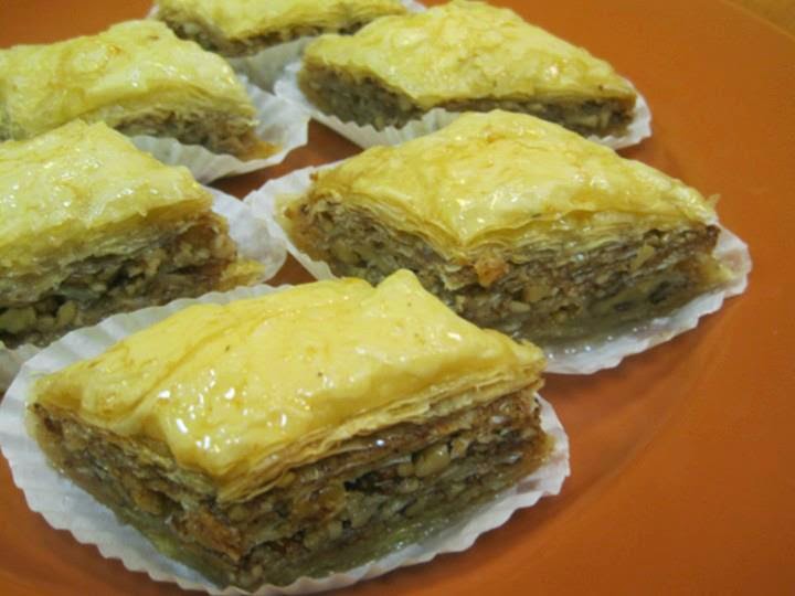 Baklava là món bánh tráng miệng truyền thống của Thổ Nhĩ Kỳ