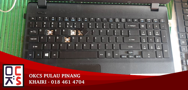 SOLVED : KEDAI REPAIR LAPTOP BUTTERWORTH | ACER ES1-531A MISSING BUTTON KEYBOARD