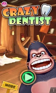 Screenshots of the Crazy Dentist for Android tablet, phone.