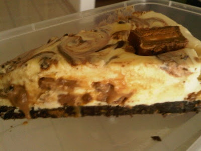 mars bar cheesecake. Mars Bar Cheesecake!