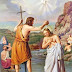 Juan Bautista bautizando a Jesús