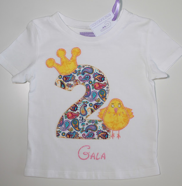 camiseta cumpleaños pollo pepe 2 años