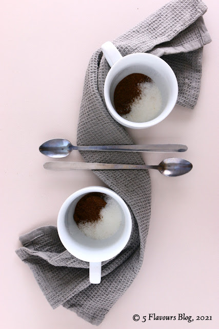 Cups With Instant Hot Chocolate Mix