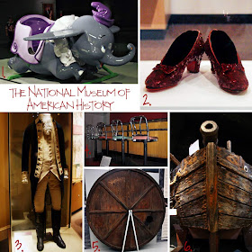 National Museum of American History collage by Tricia @ SweeterThanSweets