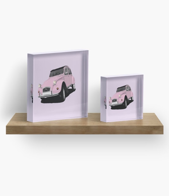 Citroën 2CV home decor - classic car