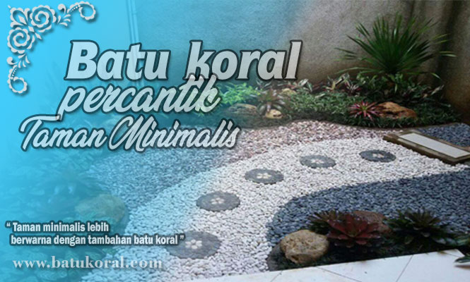  Batu  Koral  Bisa Percantik Taman  Minimalis  JUAL BATU  ALAM MURAH TANGERANG DAN JAKARTA 