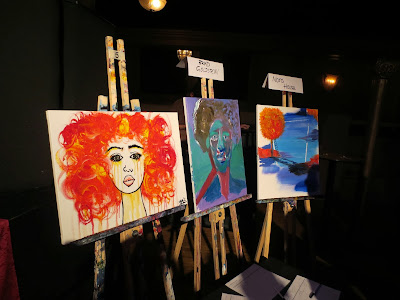 art battle 66, art batte, the great hall, art battle toronto, malinda prudhomme, beauty art, red girl, art competition, speed painting, 20 min speed painting competition, toronto artists