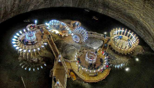 SALINA TURDA, TAMAN BERTEMA BAWAH TANAH DI  TAMBANG GARAM