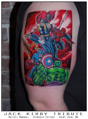 Superhero Tattoos