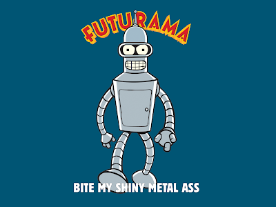 Futurama Bender Funny HD Cartoon Wallpaper