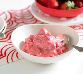 frozen strawberry mousse recipe