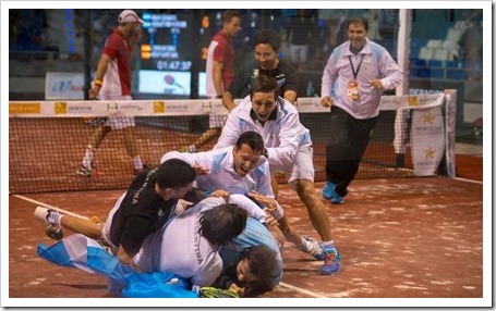 Argentina (M) Campeona del Mundo 2014 por equipos en Palma de Mallorca.