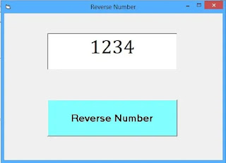 Reverse number program in vb 6.0