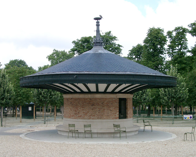 L'abri des surveillants, Jardin du Luxembourg, Paris