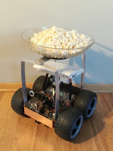 Twitter Robot makes Popcorn, starts a Movie