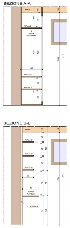 Camera Matrimoniale - SEZIONI