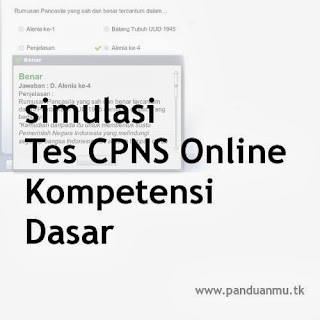 simulasi tes_cpns online kompetensi dasar